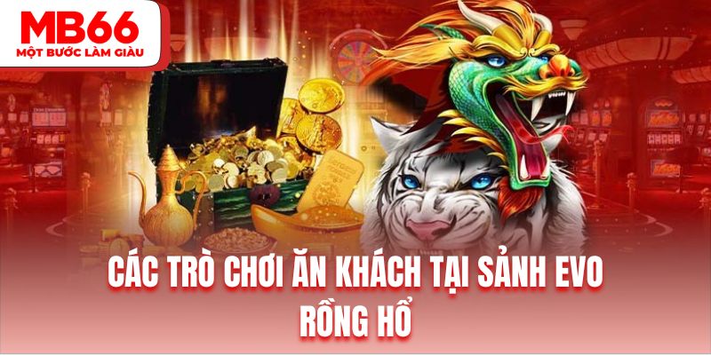 Chinh phục rồng hổ đặc sắc nhất tại sảnh Evolution Gaming