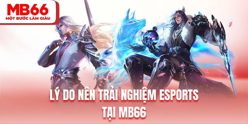 Những ưu điểm vô cùng nổi bật của sảnh Esports MB66