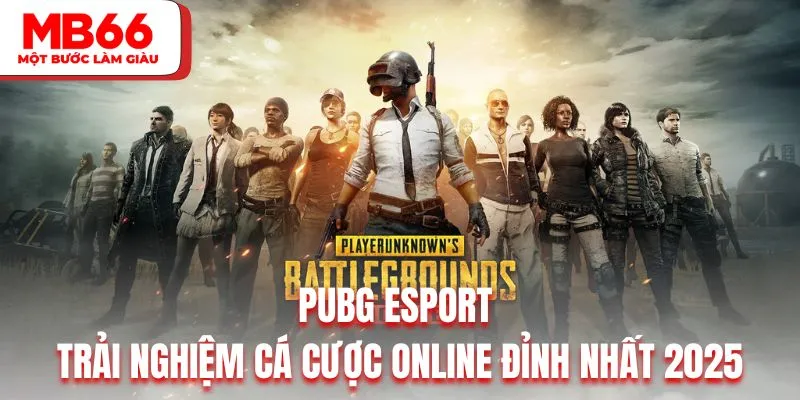 PUBG Esport - Trải Nghiệm Cá Cược Online Đỉnh Nhất 2025